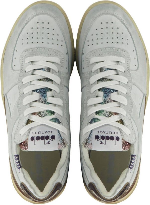 Diadora Heritage Sneakers vrouw mi basket cut glitter dirty wn 201.178589.20006 online kopen