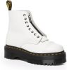 Dr Martens Sinclair lederen platformlaarzen Dr. Martens, Wit, Dames online kopen