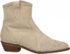 Dwrs Lucca Sand Western Boots , Beige, Dames online kopen