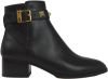 Michael Kors Britton ankle boot leather black online kopen
