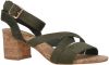 POSH By Poelman Sandalette Dames Groen online kopen