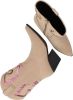 Posh By Poelman Westernlaars Dames Beige/Roze online kopen