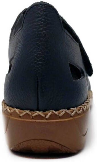 Rieker Platte sandalen , Blauw, Dames online kopen