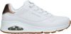 Skechers Dames sportschoenen Uno Golden Air , Wit, Dames online kopen