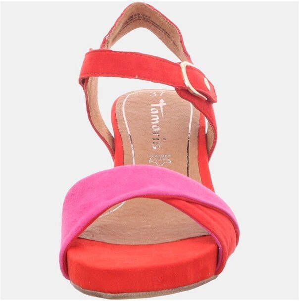 Tamaris sandalen rood best sale