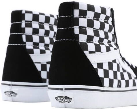 Vans Sneakers UA SK8 Hi Platform 2.0 Checkerboard Zwart - Damesschoenen.nl