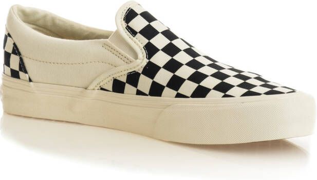 Vans Classic Slip On Trainers Black White Checkerboard UK 10
