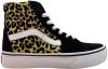 Vans Sneakers UY SK8 Hi Flocked Leopard Zwart online kopen