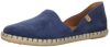 Verbenas Carmen suède espadrilles blauw online kopen