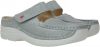 Klompen Wolky 06227 Roll Slipper 15206 lichtgrijs nubuck online kopen