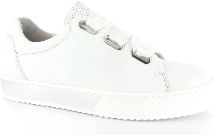 Witte Veterschoenen Gabor OptiFit - Damesschoenen.nl