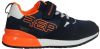 Replay Shoot Klittenband Sneaker Jongens Blauw/Oranje online kopen