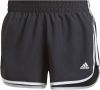 Adidas 3 Stripes Run Shorts Dames Black/White Dames online kopen