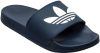 Adidas Originals Adilette Lite badslippers donkerblauw/wit online kopen