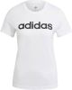 Adidas Loungewear Essentials Slim Logo Dames T Shirts White Katoen Jersey online kopen