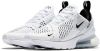 Nike Air Max 270 Dames White/White/Black/Black Dames online kopen