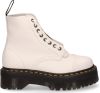 Dr Martens Sinclair lederen platformlaarzen Dr. Martens, Wit, Dames online kopen