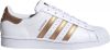 Adidas Iconische Superstar lederen sneakers , Wit, Dames online kopen