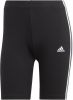 Adidas Cycling Shorts Essentials 3 Stripes Zwart/Wit Vrouw online kopen