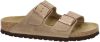 Birkenstock Arizona nubuck slippers beige online kopen