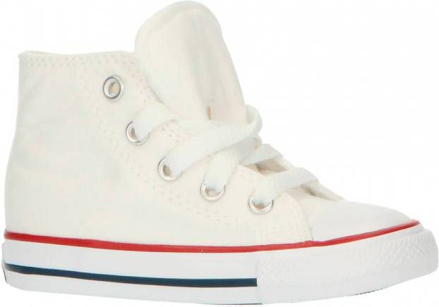 Converse All Star Hi Baby's Optical White/Red/Blue Kind - Damesschoenen.nl
