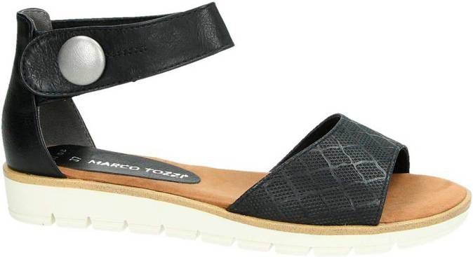 Marco Tozzi sandalen zwart - Damesschoenen.nl
