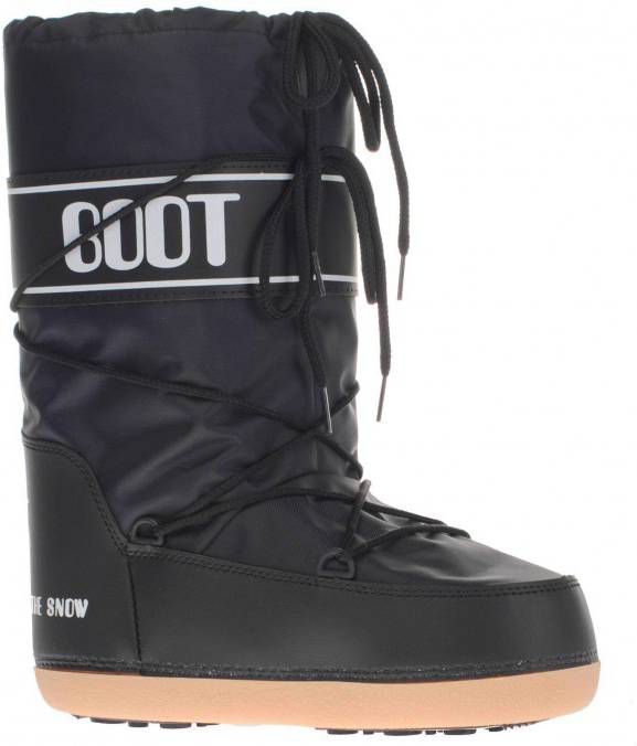 Nelson snowboots zwart - Damesschoenen.nl