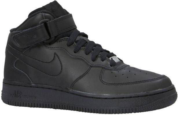 Nike Air Force 1 Mid 314195-004 Zwart-36.5 maat 36.5 - Damesschoenen.nl