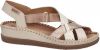 Pikolinos Cadaques leren sandalen beige online kopen