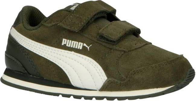 Puma Sneakers groen | kleertjes.com