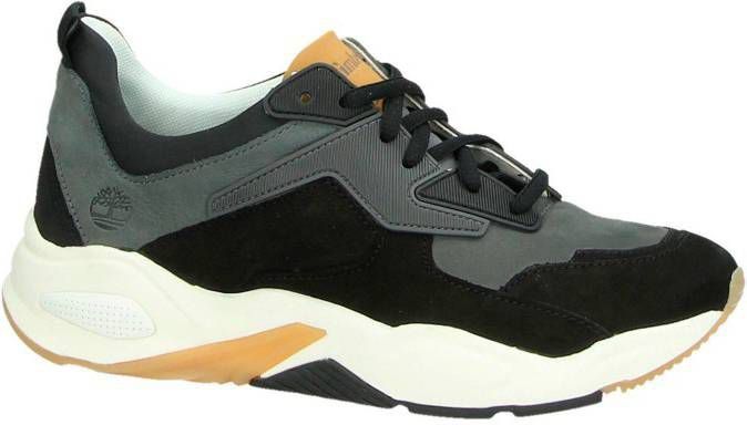 Timberland Delphiville leren sneakers zwart - Damesschoenen.nl