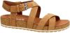 Timberland Malibu Waves nubuck sandalen cognac online kopen