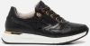 Gabor Foulardcalf BN 239 sneakers , Zwart, Dames online kopen
