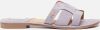 Mexx Jacey suède slippers geel/multi online kopen